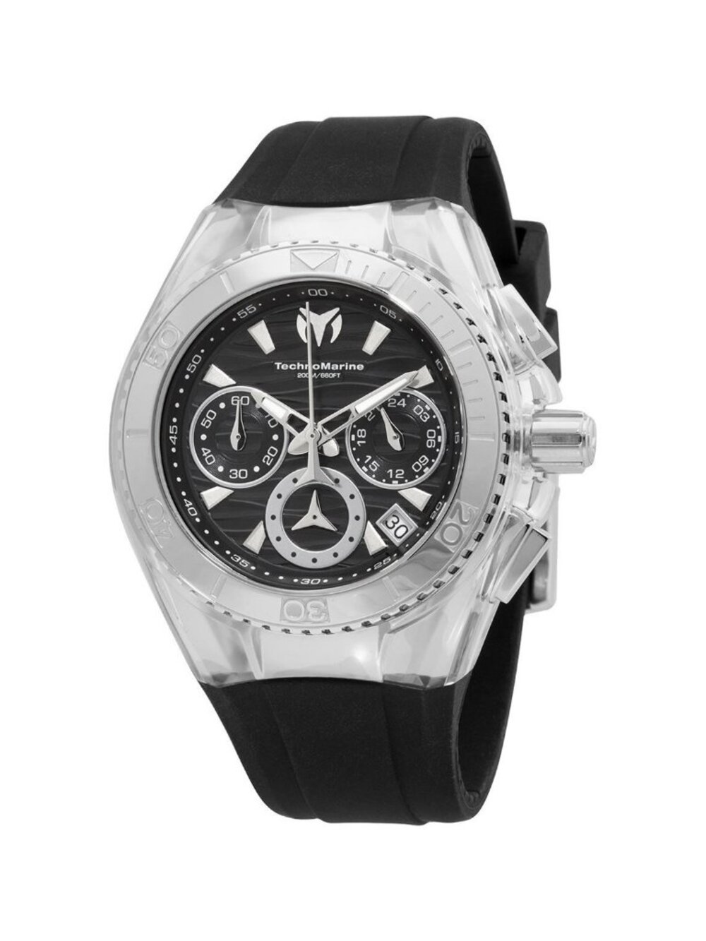 NWT Technomarine Cruise Quartz Black Dial Ladies Watch